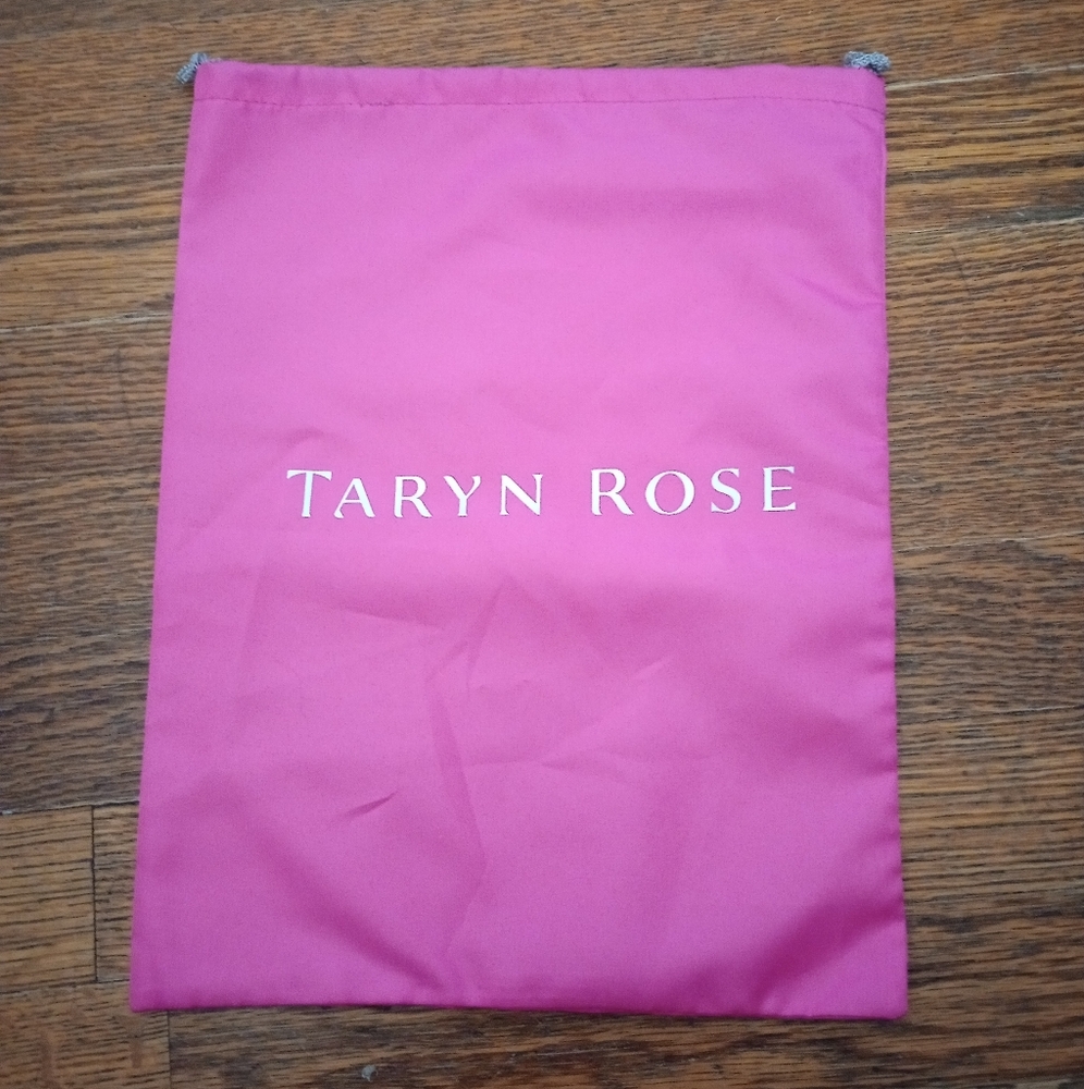 Taryn Rose Pink Princess Shoe Or Small Purse Duster Bag 13x10